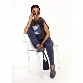 Sneakers Donna Big Star Grigio Scuro DD274440 1