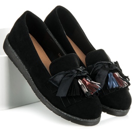 Seastar Mocassini in camoscio nero 2