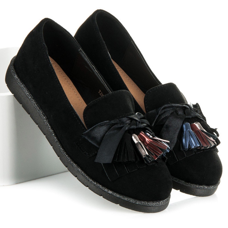 Seastar Mocassini in camoscio nero 2