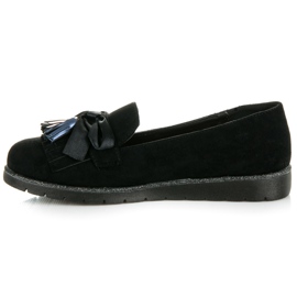 Seastar Mocassini in camoscio nero 1