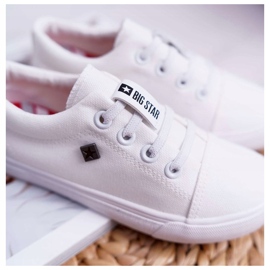 Sneakers Bambini Big Star Bianche DD374074 bianco 4