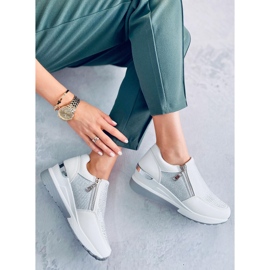 BM Sneakers con zeppa Atwood bianche bianco 2