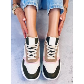 BM Sneakers con zeppa Kelsi rosa 1