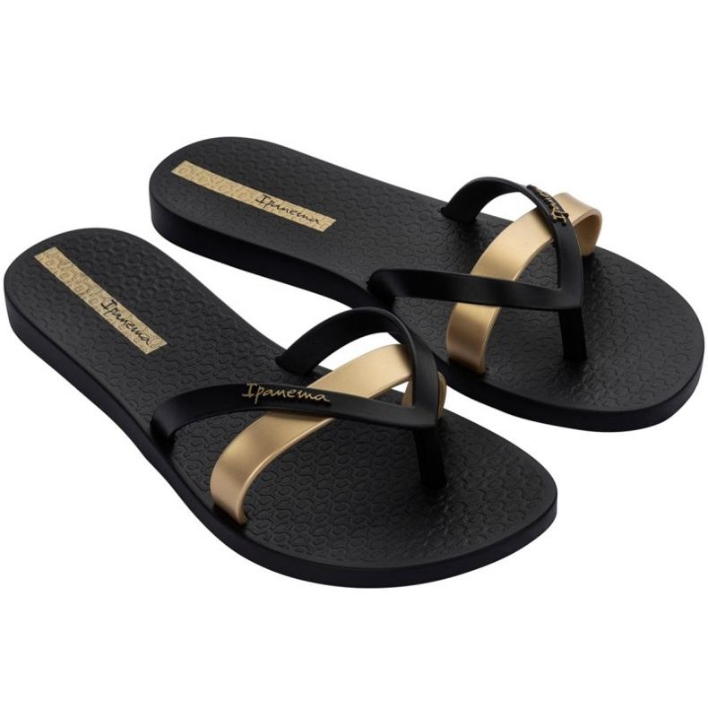 Ipanema Kirei Fem Infradito W 81805-24006 nero d'oro 1