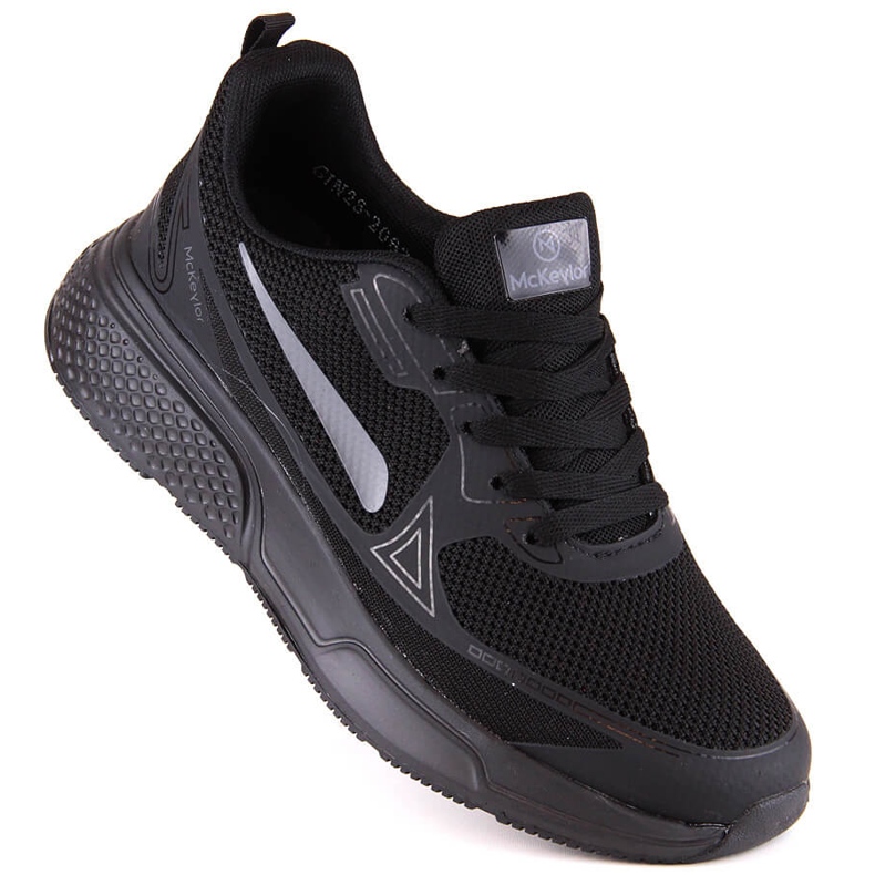 Scarpe sportive giovanili nere McKeylor 20623 nero 1