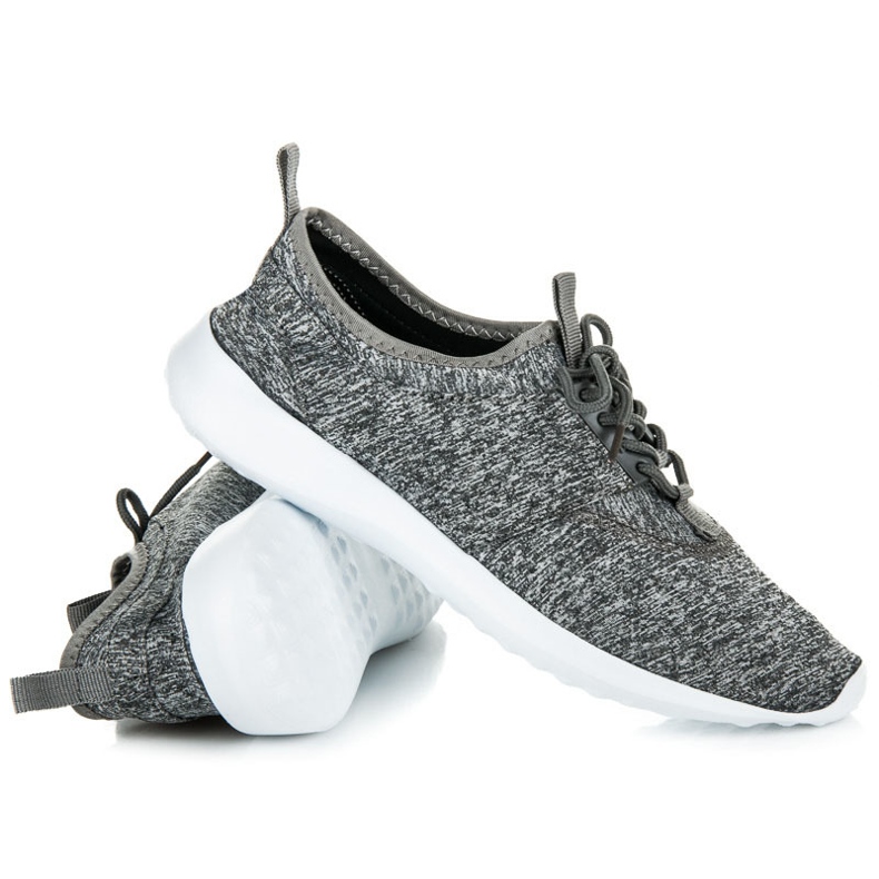 Scarpe sportive tessili grigio 1