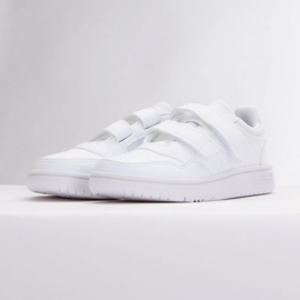 Scarpe adidas Hoops 3.0 Cf C Jr GW0436 bianco 1