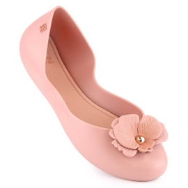 Comode ballerine da donna profumate elastiche nude Zaxy LL285002 rosa 1