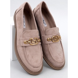 BM Mocassini Berian Khaki in camoscio beige 1