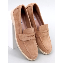 BM Mocassino Blum in camoscio beige 1