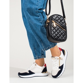 Comode scarpe sportive da donna bianche Shelovet bianco 2