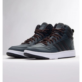 Scarpe adidas Hoops 3.0 Mid Wtr M GW6702 verde 1