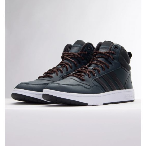 Scarpe adidas Hoops 3.0 Mid Wtr M GW6702 verde 1