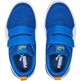 Scarpe Puma Courtflex v2 Mesh V Ps Jr 371758 14 blu 1