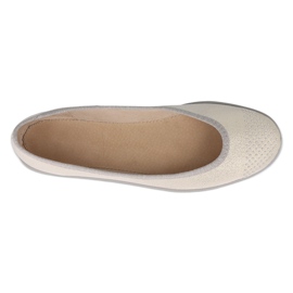 Ballerine per ragazzi Befado 309Q022 oro d'oro 3