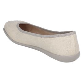 Ballerine per ragazzi Befado 309Q022 oro d'oro 1