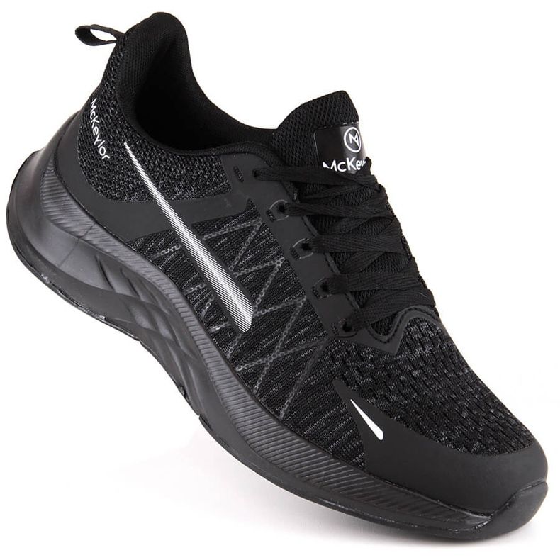 Scarpe sportive da uomo nere McKeylor 20667 nero 1