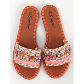 Pantofole Marocco Arancione Marrakech arancia 1