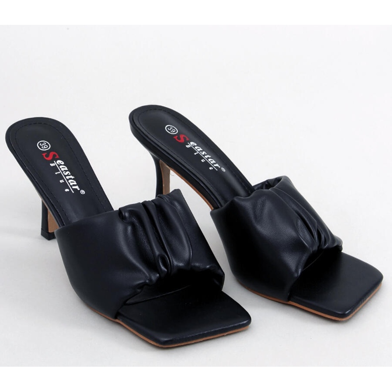 Seastar Sandali con tacco a spillo Devon Black nero 1