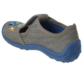 Scarpe per bambini Befado 010X024 blu grigio 4