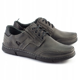 Polbut Scarpe casual da uomo grigie J55 grigio 1