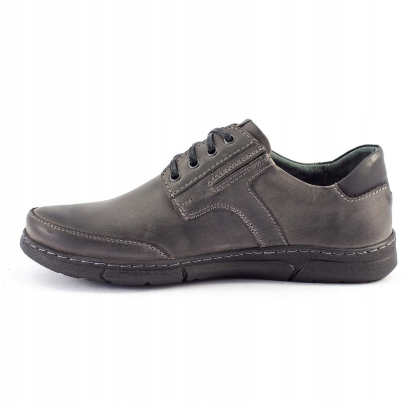 Polbut Scarpe casual da uomo grigie J55 grigio 3