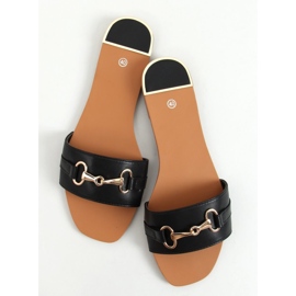 Galleria Pantofole da donna nere nero 1