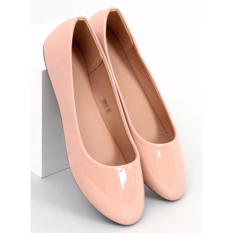 Ballerine laccate beige Cargil 2
