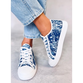 Sneaker da donna Evert blu 2