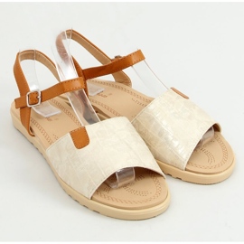 BM Sandali da donna Barnes oro d'oro 2