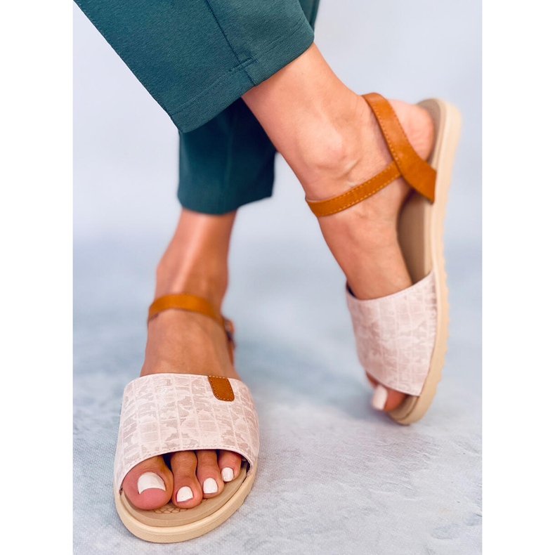 BM Sandali da donna Barnes Champagne rosa 1