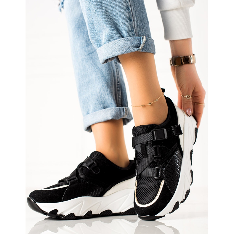 W. Potocki Sneakers Con Fibbia Potocki nero 1