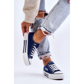 Sneakers da donna sulla piattaforma Lee Cooper LCW-23-31-1803L Blu Navy 2