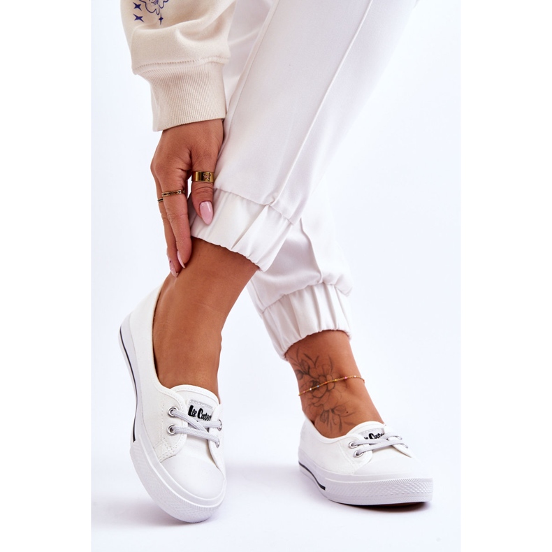 Sneakers da donna Lee Cooper LCW-23-31-1791L Bianche bianco 2