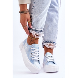 Scarpe da ginnastica Lee Cooper Platform LCW-23-31-1782L Blu 1