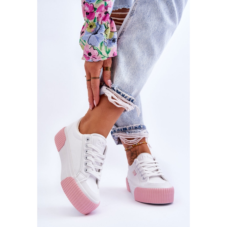 Lee Cooper LCW-23-31-1787L Scarpe sportive bianche bianco 2