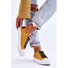 Lee Cooper LCW-23-44-1649L Sneakers da donna gialle giallo 2