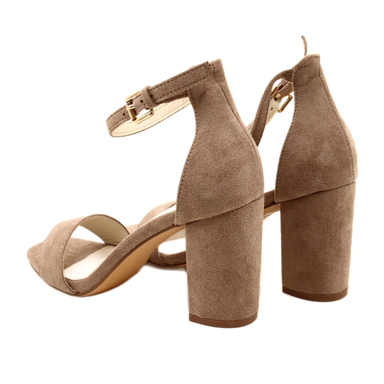 Evento Sandali con tacco alto beige 23SD35-5560 3