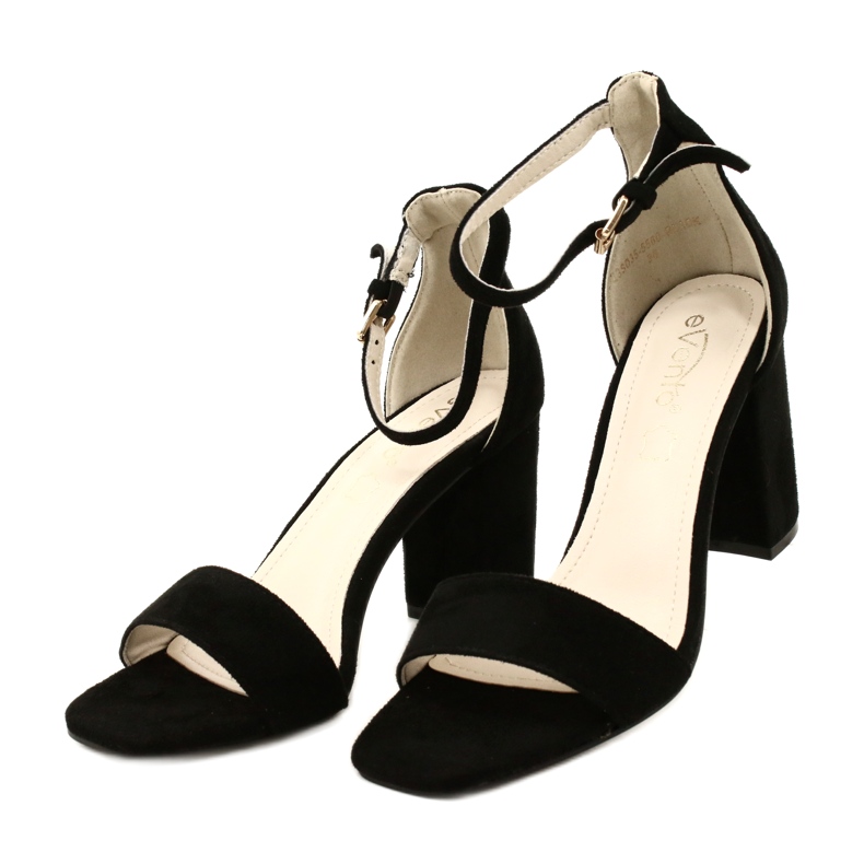 Evento Sandali con tacco nero 23SD35-5560 3