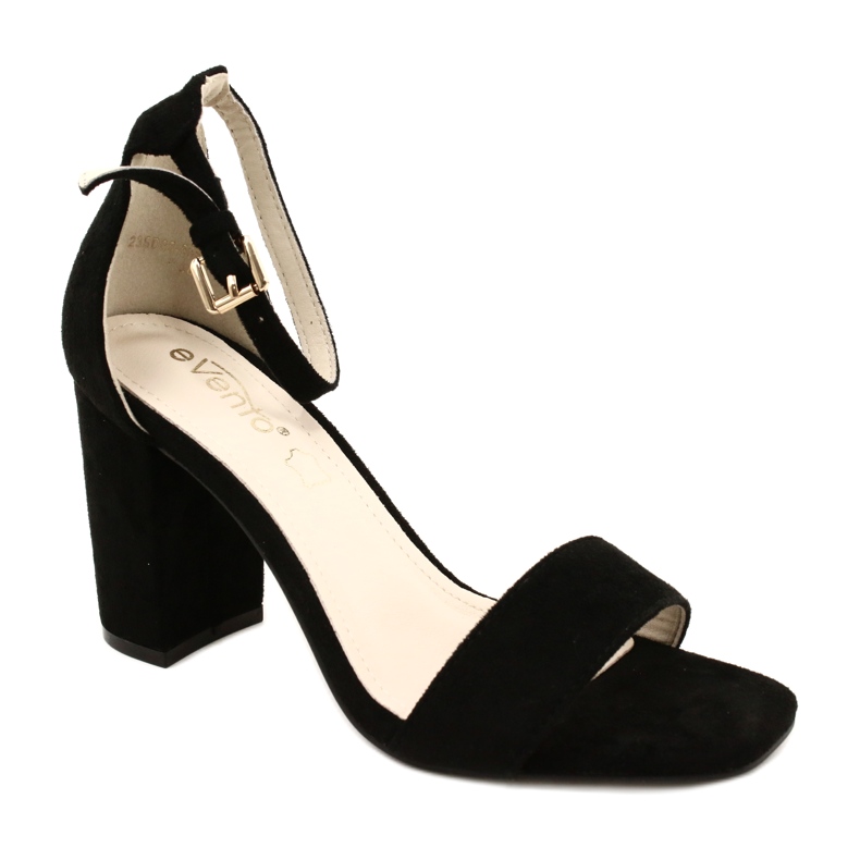 Evento Sandali con tacco nero 23SD35-5560 1