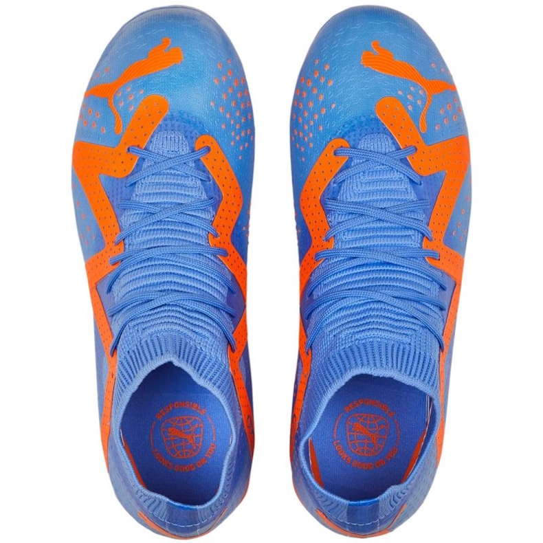 Scarpe da calcio Puma Future Match FG/AG Jr 107195 01 blu 1