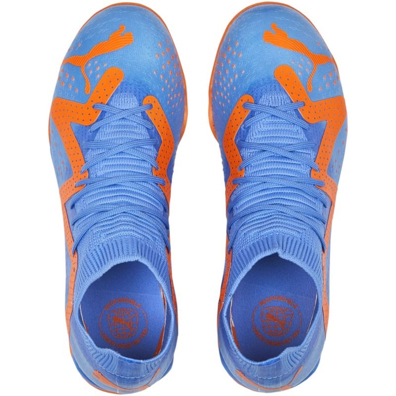 Scarpe da calcio Puma Future Match TT+Mid Jr 107197 01 blu blu 1