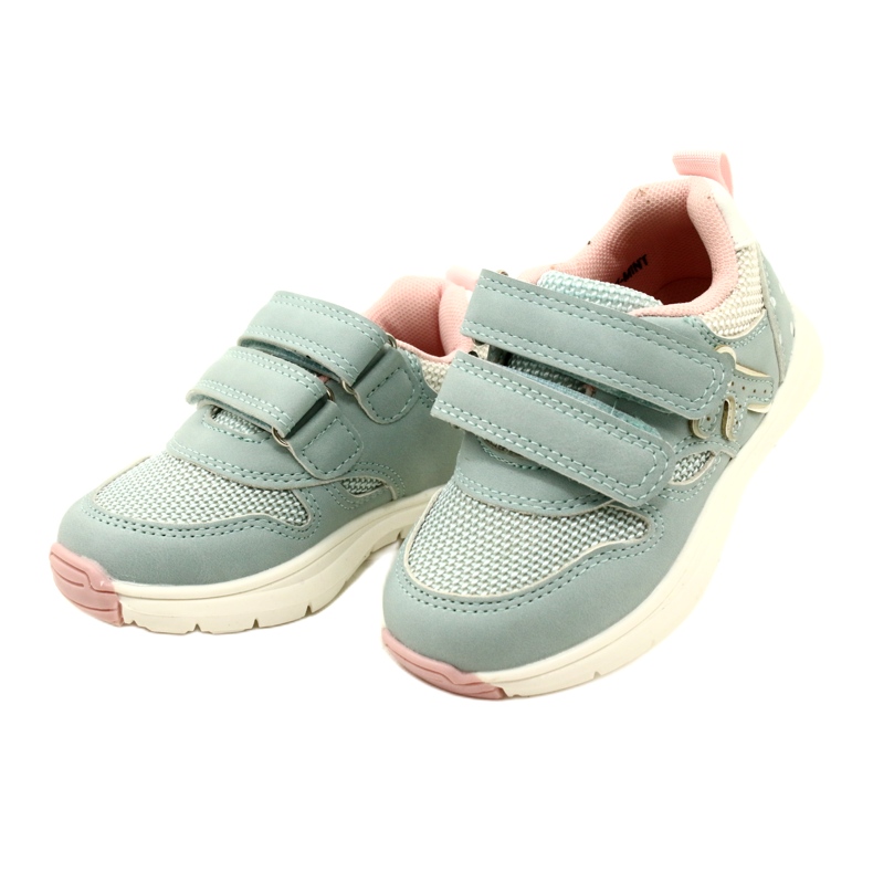 Evento Scarpe sportive per ragazze per velcro 23dz23-5917 blu 3