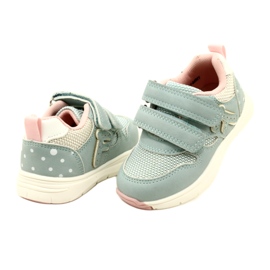 Evento Scarpe sportive per ragazze per velcro 23dz23-5917 blu 4