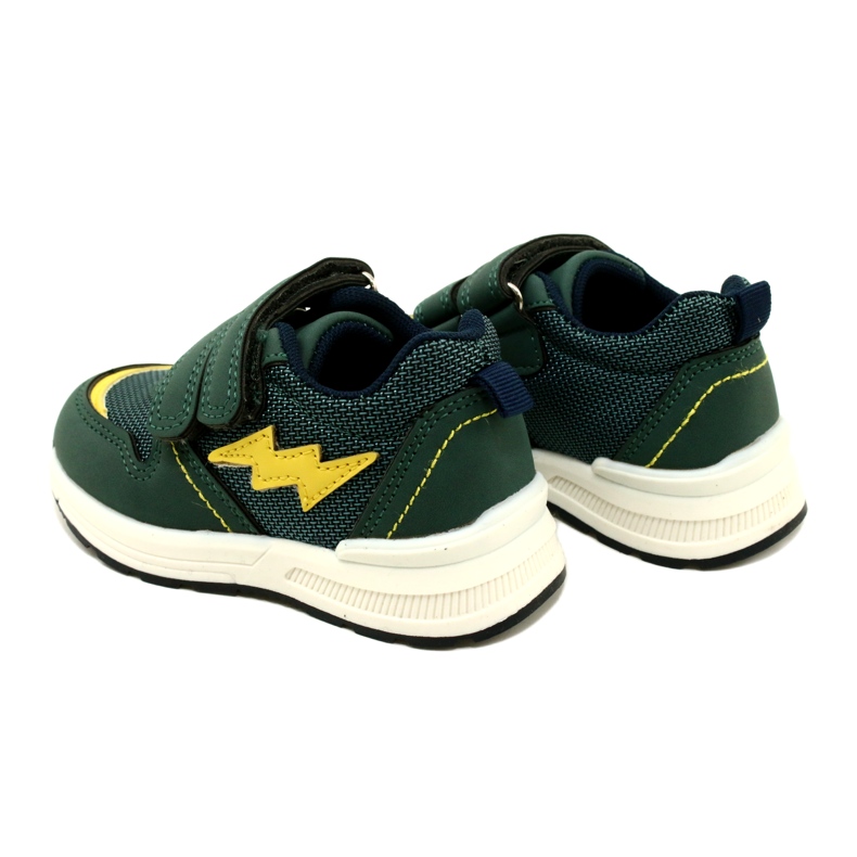 Evento Scarpe sportive per ragazzi per velcro 23dz23-5916 verde 6