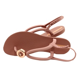 Sandali infradito con decoro Ipanema 83415 AG932 rosa 4
