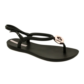 Infradito con Decorazione Ipanema 83415 AG930 Nero 1