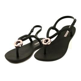 Infradito con Decorazione Ipanema 83415 AG930 Nero 3