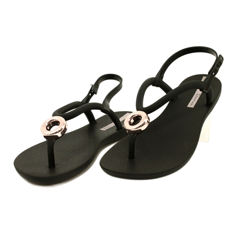 Infradito con Decorazione Ipanema 83415 AG930 Nero 3