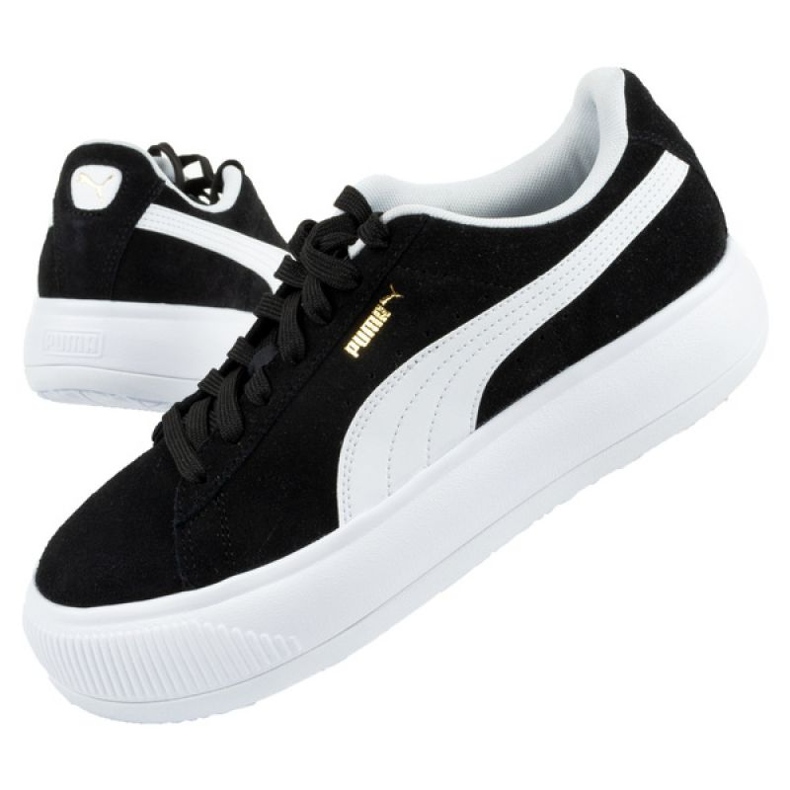 Puma Suede Mayu W 380686 02 scarpe nero 1